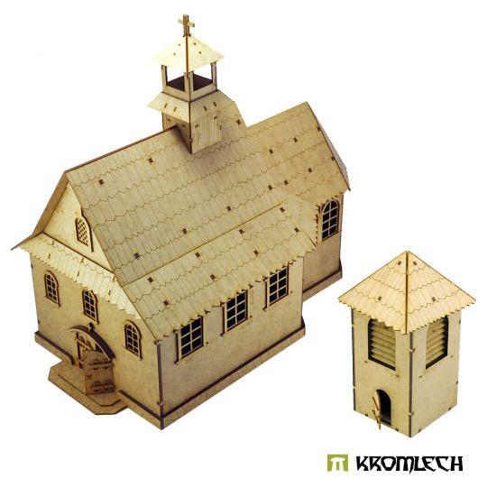 TABLETOP SCENICS Poland 1939 Church with Bell Tower