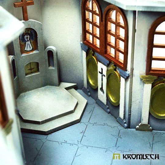 TABLETOP SCENICS Poland 1939 Church with Bell Tower