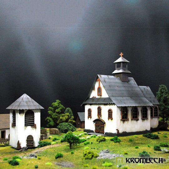 TABLETOP SCENICS Poland 1939 Church with Bell Tower