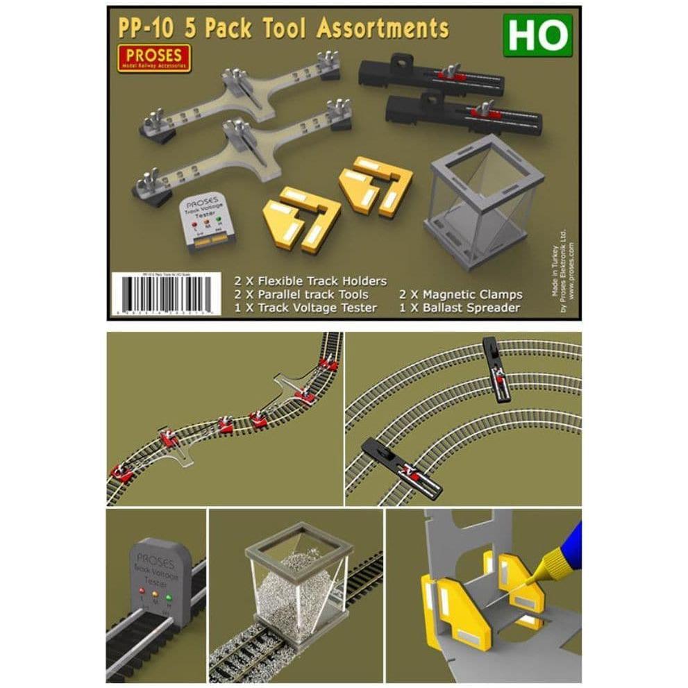 PROSES 5 Pack Tool Assortments for HO