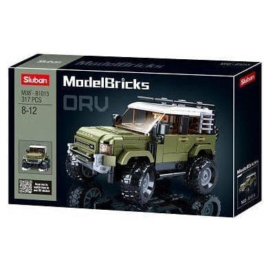 SLUBAN Model Bricks ORV SUV 317pcs