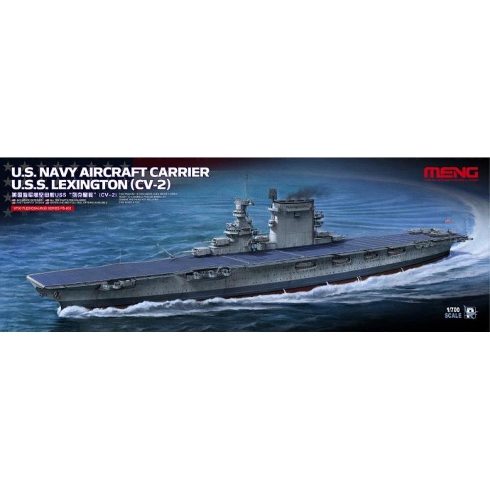 MENG 1/700 US Carrier USS Lexington