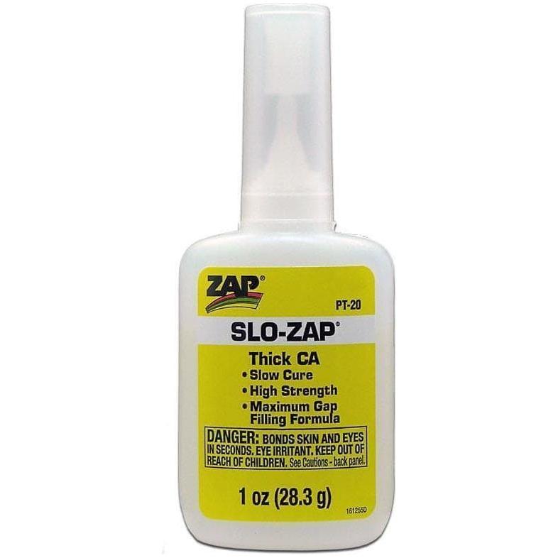 ZAP 1oz Yellow Slo-Zap Thick CA