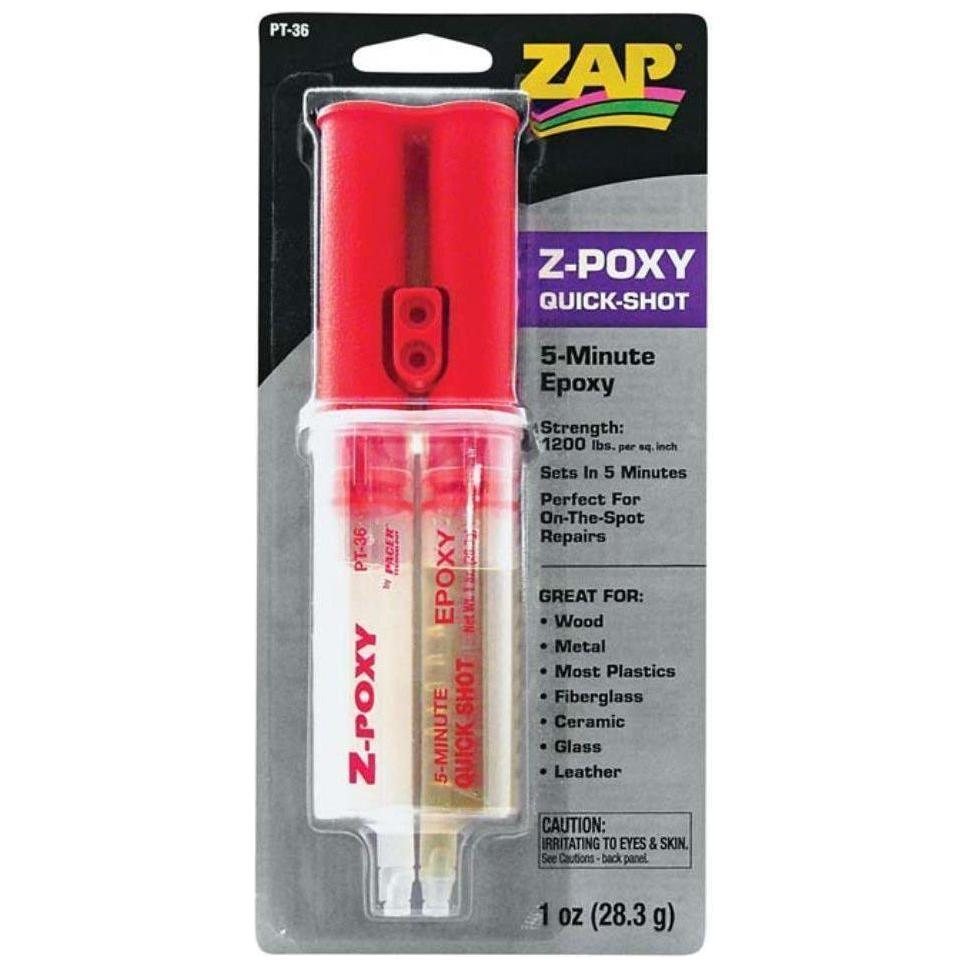 ZAP Z-Poxy Syringe 5min. 1oz