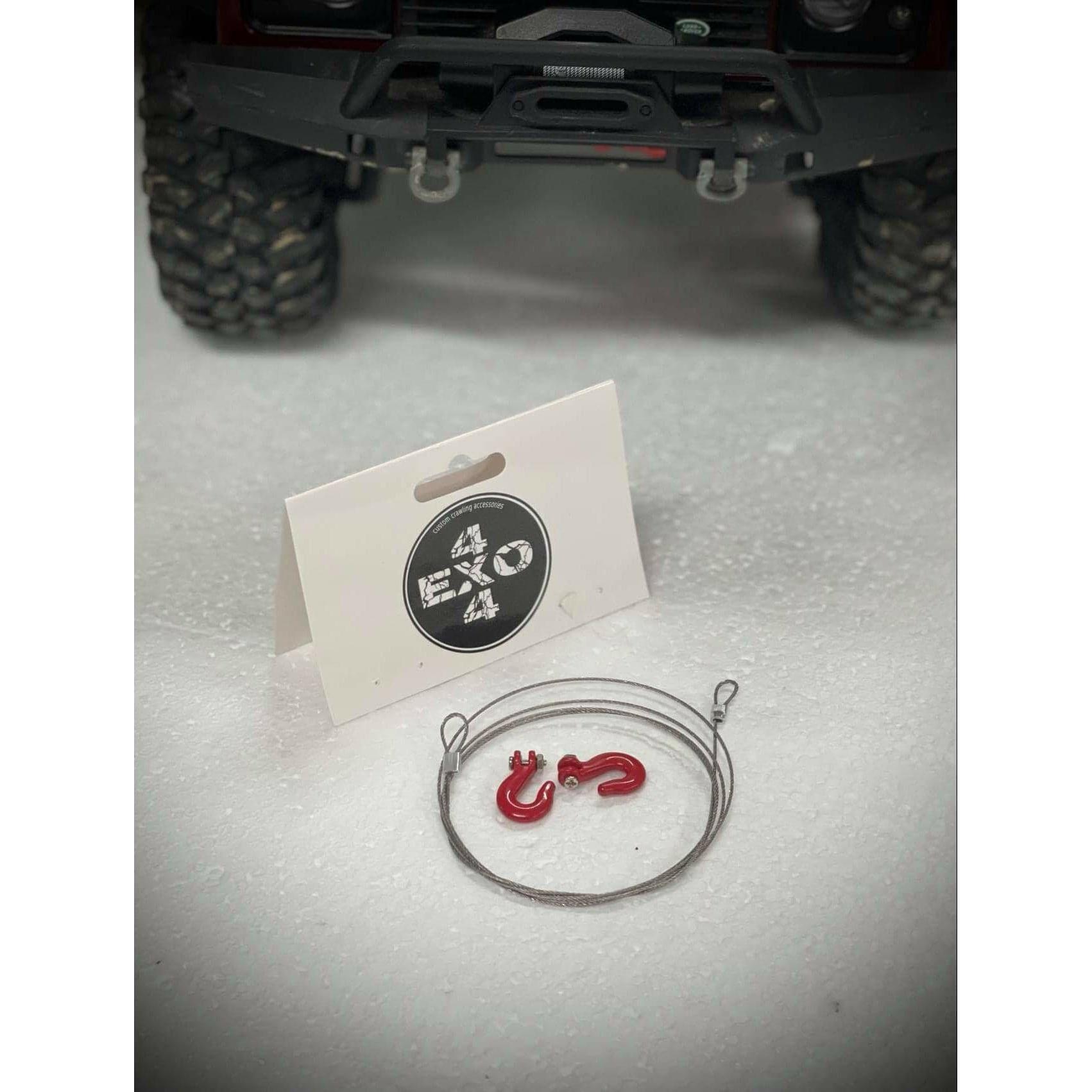 EXO 4X4 Tow Rope with Hooks