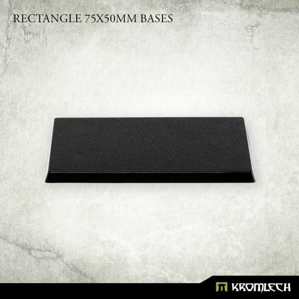 KROMLECH Rectangle 75x50mm Bases (3)