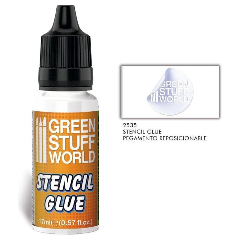 GREEN STUFF WORLD Repositionable Stencil Glue 17ml