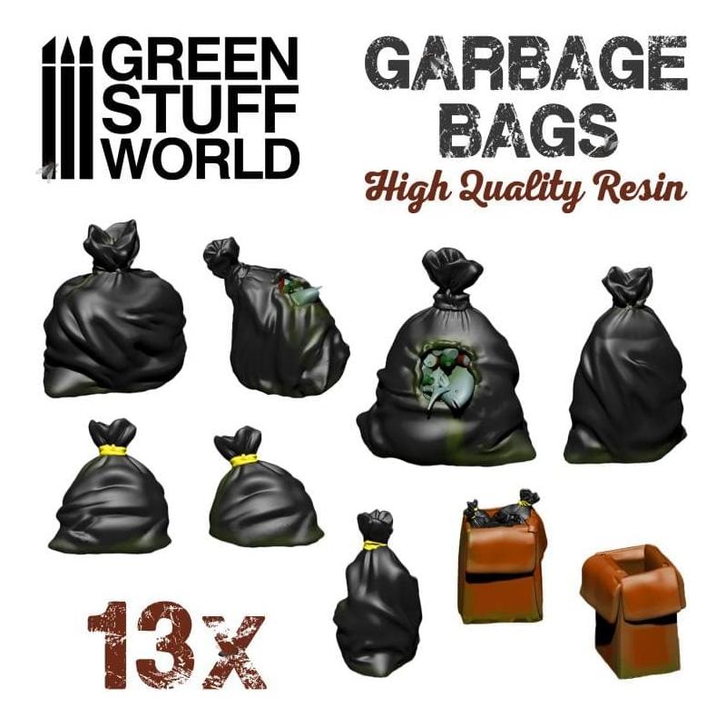 GREEN STUFF WORLD Resin Garbage bags