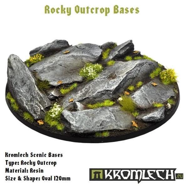 KROMLECH Rocky Outcrop Oval 120mm (1)