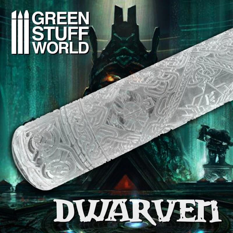 GREEN STUFF WORLD Rolling Pin Dwarven