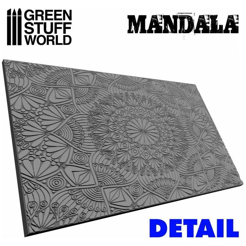 GREEN STUFF WORLD Rolling Pin Mandala
