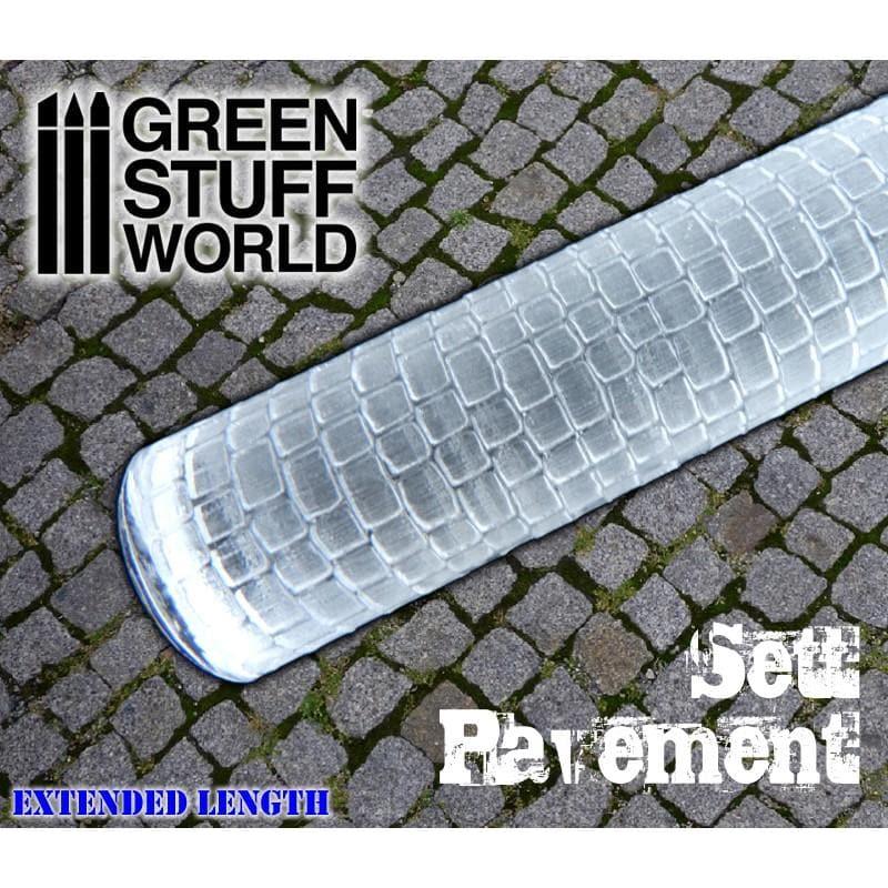 GREEN STUFF WORLD Sett Pavement Rolling Pin
