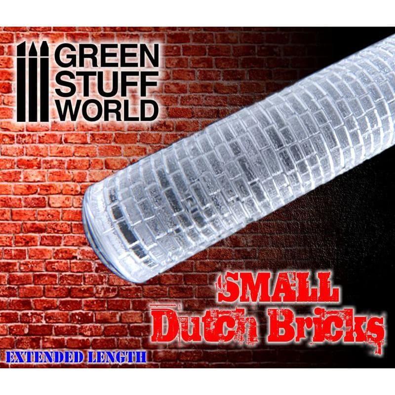 GREEN STUFF WORLD Rolling Pin Small Dutch Bricks