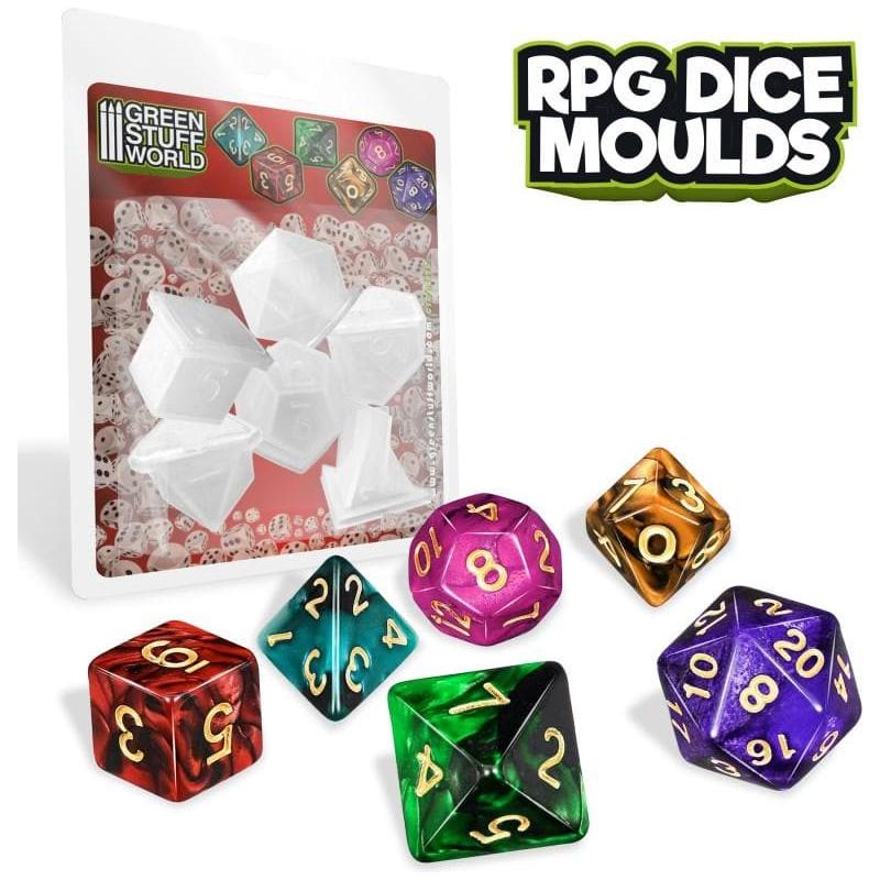 GREEN STUFF WORLD RPG Dice Moulds