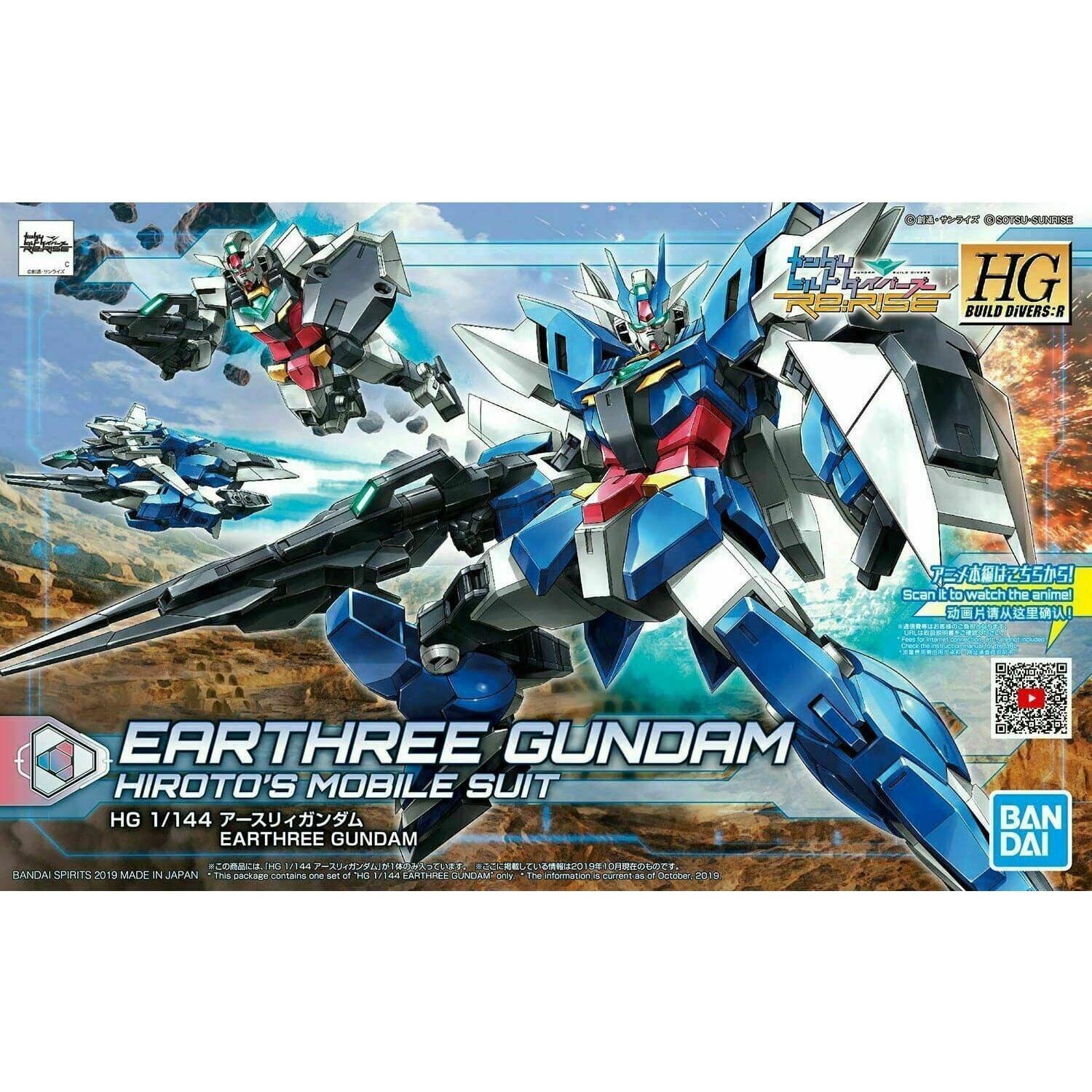 BANDAI 1/144 HGBD:R Earthree Gundam
