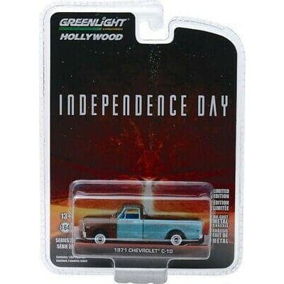 GREENLIGHT 1/64 Independance Day (1996) 1971 Chev C-10 Movi