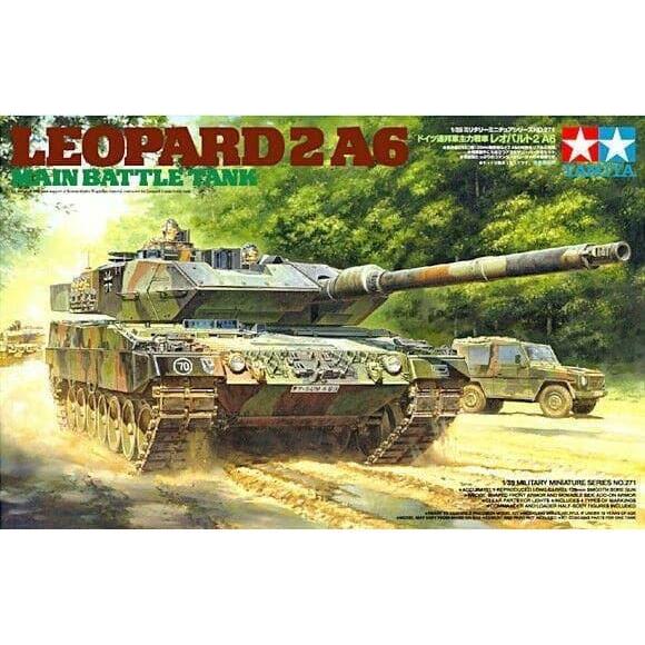 TAMIYA 1/35 Leopard 2 A6 Main Battle Tank