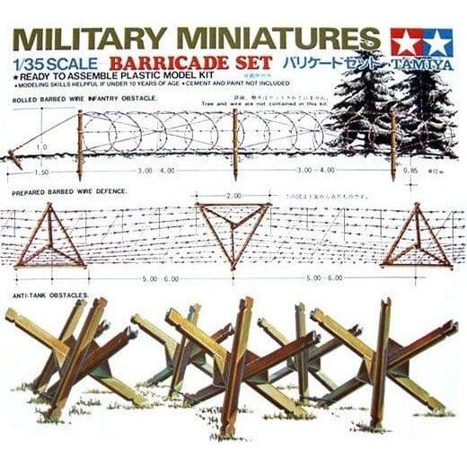 TAMIYA 1/35 Barricade Set