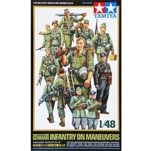TAMIYA 1/48 German Infantry on Maneuvers