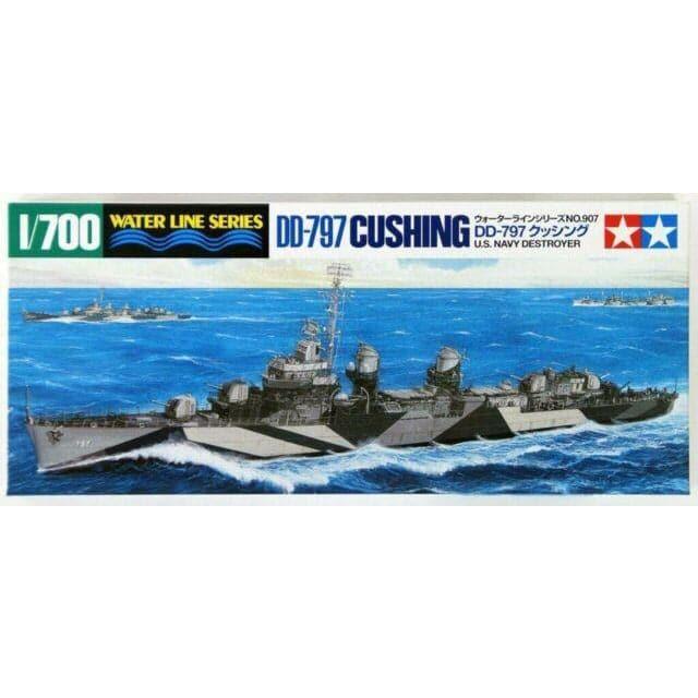 TAMIYA 1/700 U.S. Navy Destroyer DD-797 Cushing