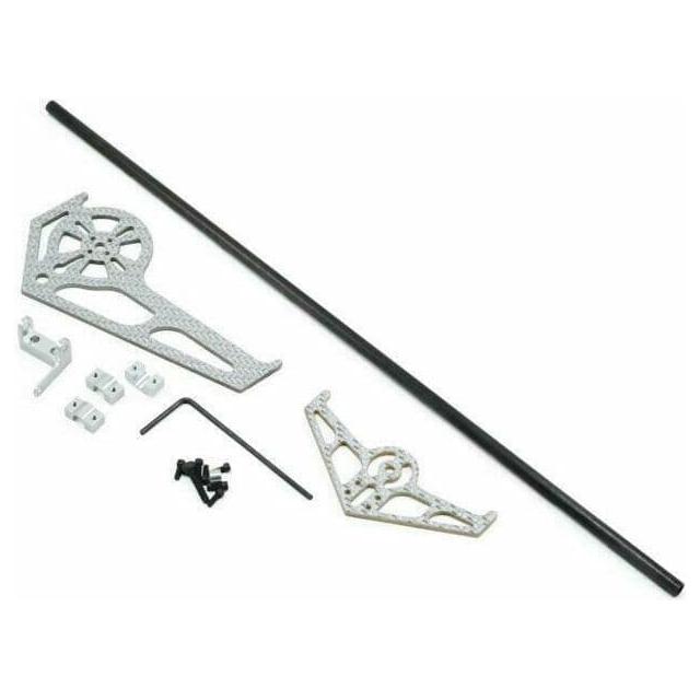MICROHELI Carbon Fibre Tail Boom and Fin Set CX/CX2