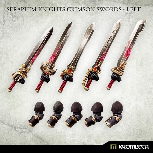 KROMLECH Seraphim Knights Crimson Swords - Left (5)