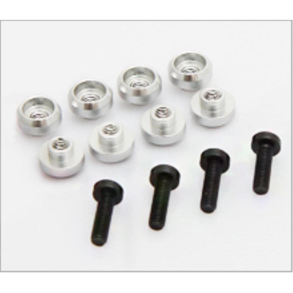 HIGHEST Servo Grommet 4.5mm (8pieces) - Silver