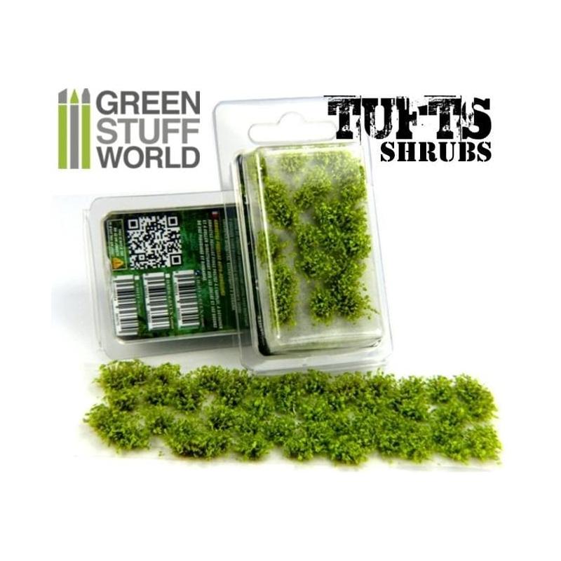 GREEN STUFF WORLD Shrub Tufts 6mm Self-Adhesive Light Green