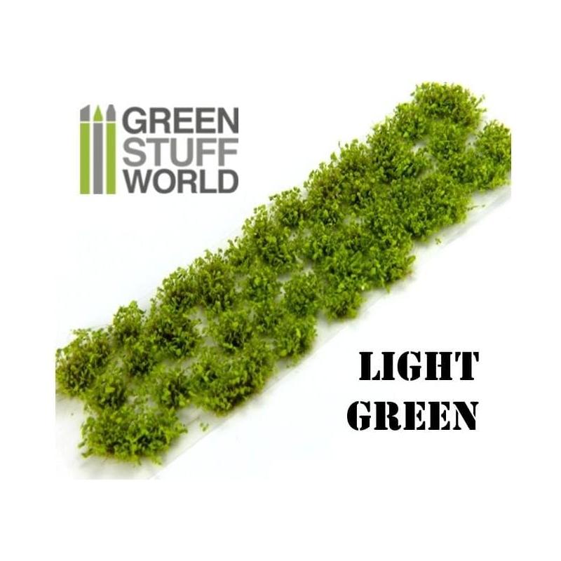 GREEN STUFF WORLD Shrub Tufts 6mm Self-Adhesive Light Green