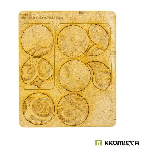 KROMLECH Sindari 50mm Round Base Toppers - 47mm