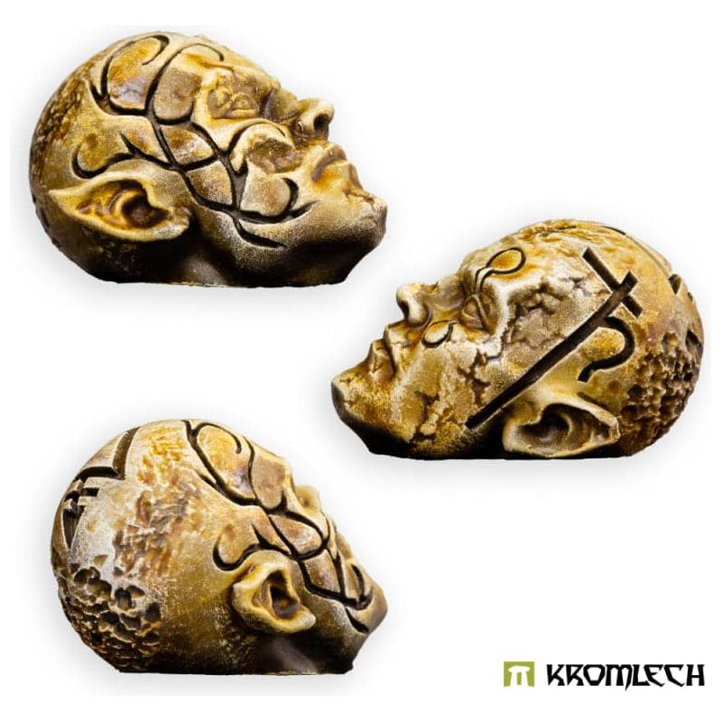 KROMLECH Sindari Ruined Statues Heads (3)