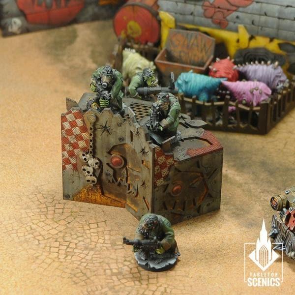 TABLETOP SCENICS Skargruk Line - 45 Degrees Inner Wall