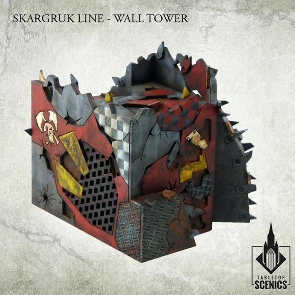 TABLETOP SCENICS Skargruk Line - Wall Tower