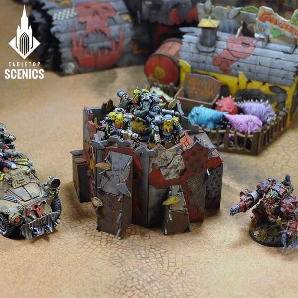 TABLETOP SCENICS Skargruk Line - Wall Tower
