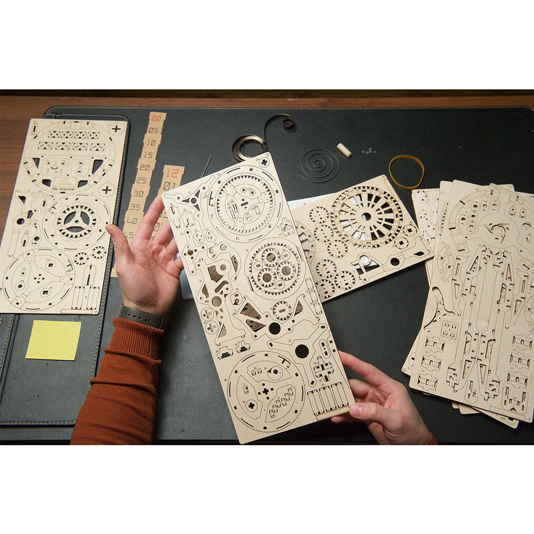 UGEARS Sky Watcher Tourbillon Table Clock