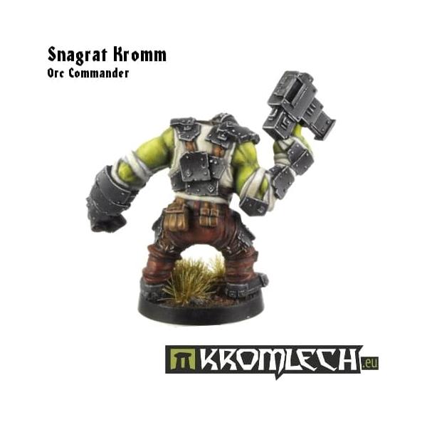 KROMLECH Snagrat Kromm - Orc Commander (1)