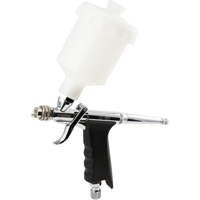 SPARMAX Trigger Gravity Airbrush 0.5mm 125ml Pot