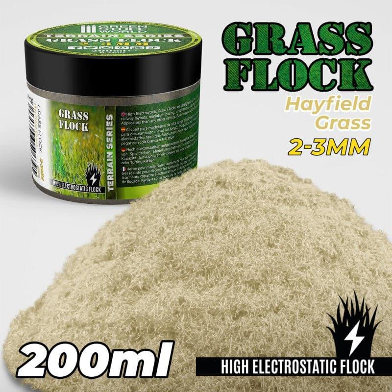 GREEN STUFF WORLD Flock 2-3mm 200ml - Hayfield Grass
