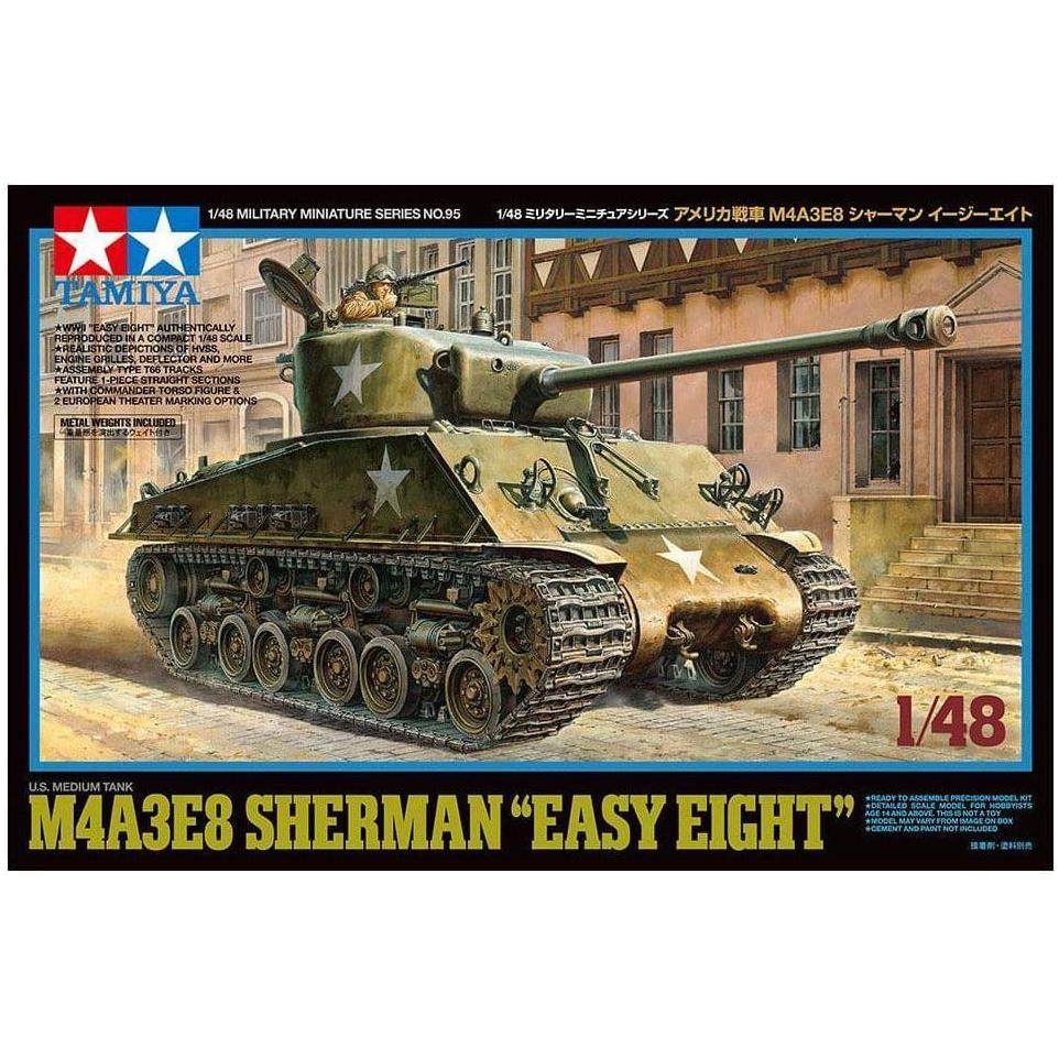 TAMIYA 1/48 M4A3E8 Sherman "Easy Eight"