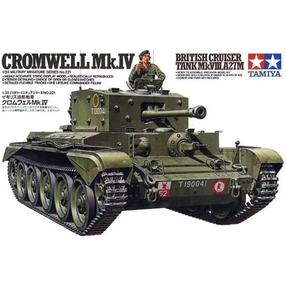 TAMIYA 1/35 Cromwell Mk.IV British Cruiser Tank Mk.VIII A27