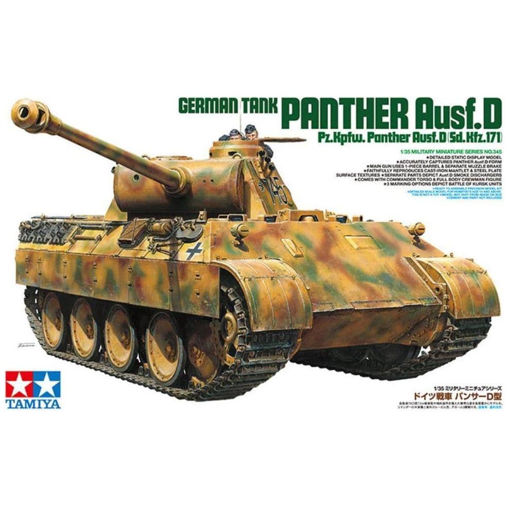 TAMIYA 1/35 German Tank Panther Ausf.D