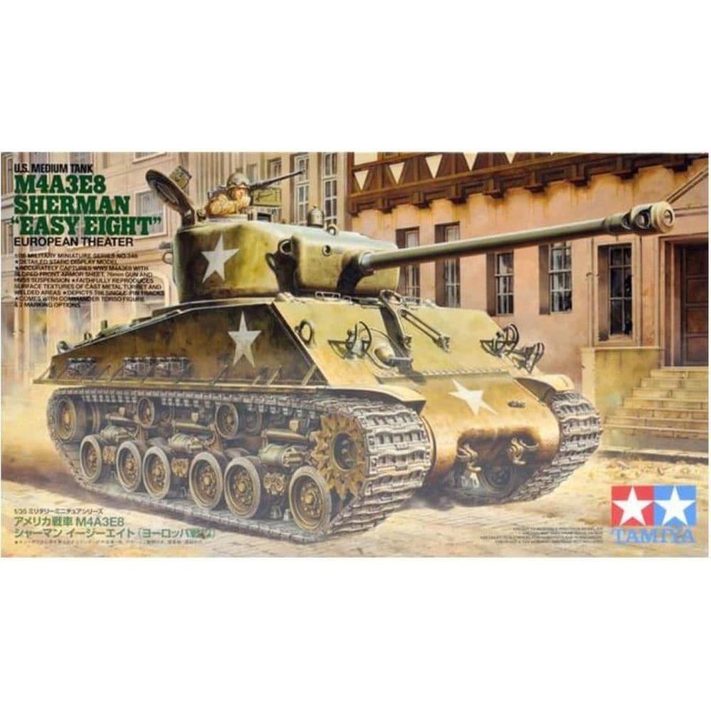 TAMIYA 1/35 M4A3E8 Sherman Easy Eight European Theatre