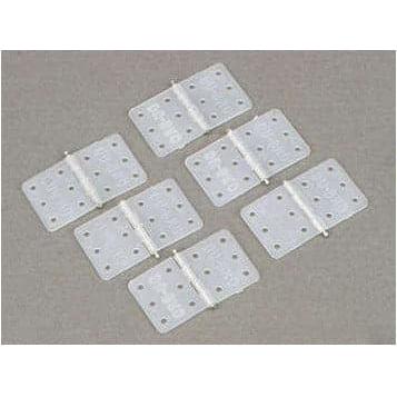 DUBRO 116 Nylon Hinge, Standard Size (6 per Pack)