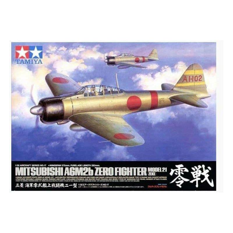 TAMIYA 1/32 Mitsubishi A6M2b Zero Fighter Model 21 (Zeke)