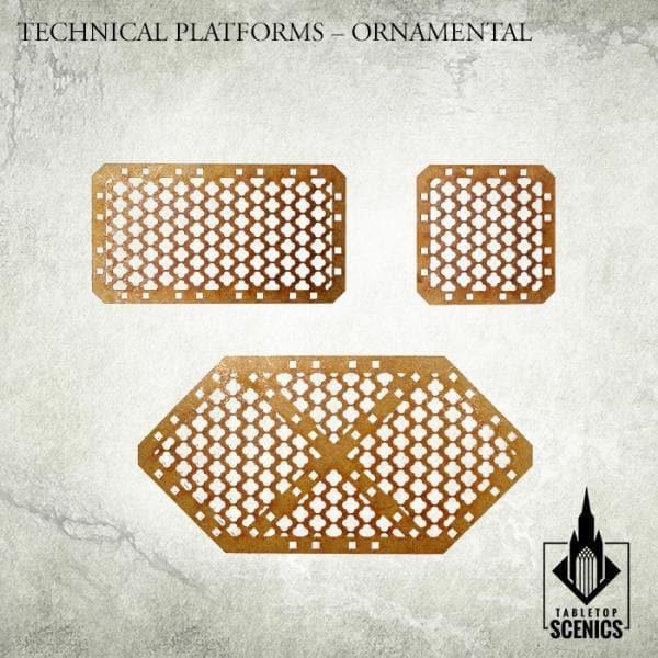 TABLETOP SCENICS Technical Platforms - Ornamental