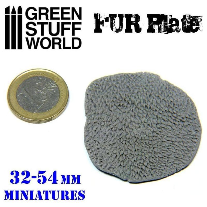 GREEN STUFF WORLD Texture Plate - Wolf Fur