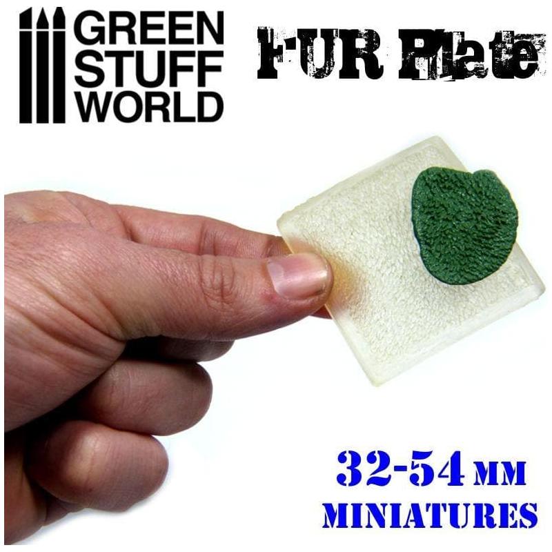 GREEN STUFF WORLD Texture Plate - Wolf Fur