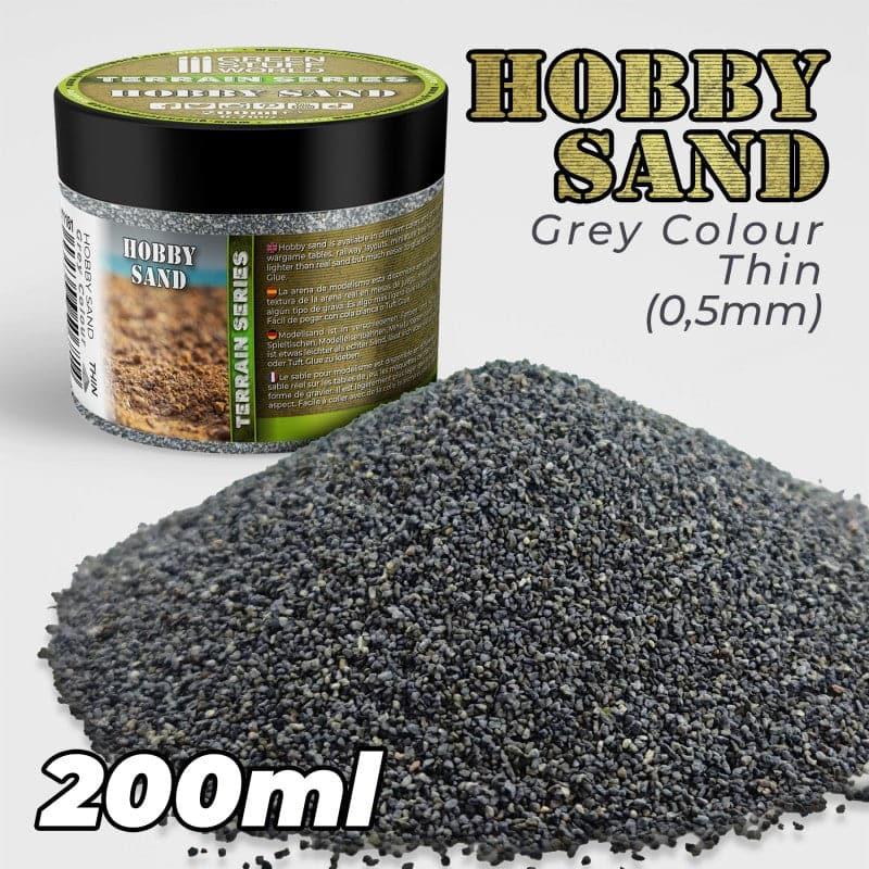 GREEN STUFF WORLD Fine Hobby Sand - Grey 200ml