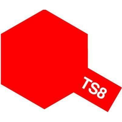 TAMIYA TS-8 Italian Red Spray Paint 100ml