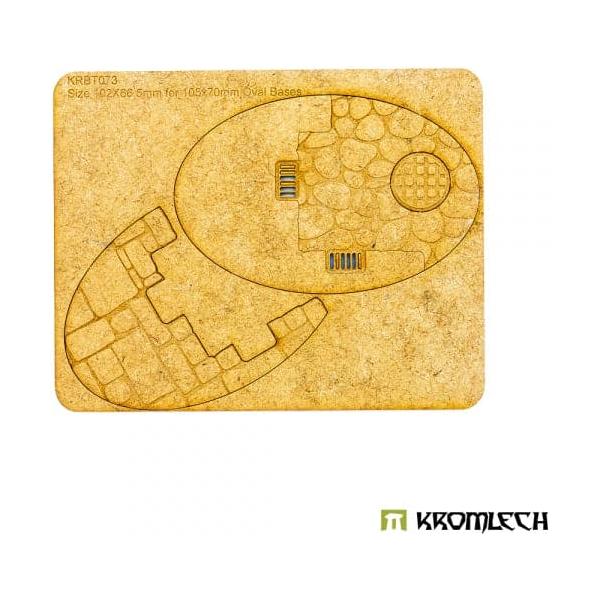 KROMLECH Town Streets 105x70mm Oval Base Topper